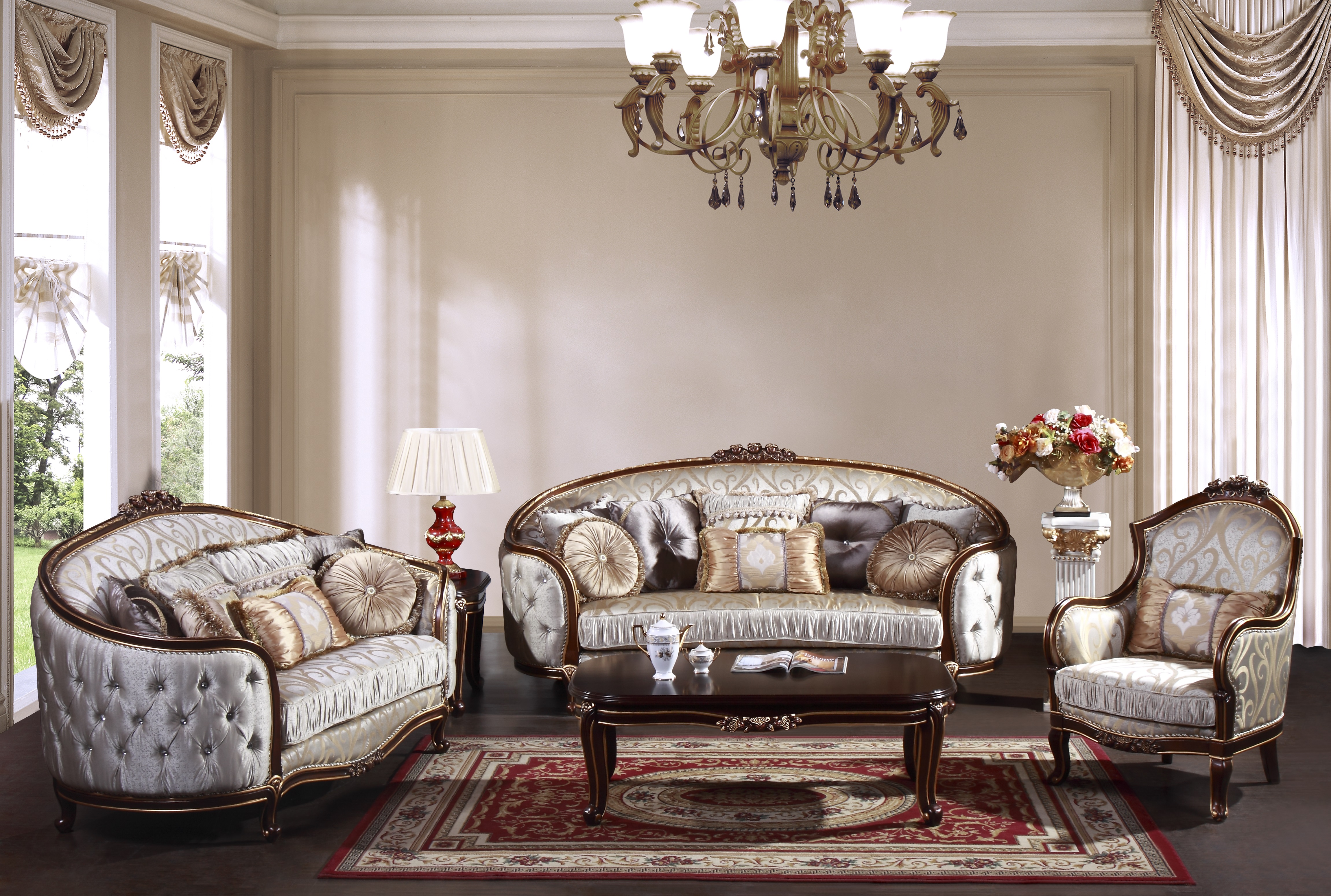 Diamond Furniture Living Room Sets Zion Star